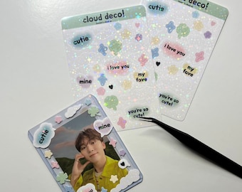 Cute Cloud Deco Sheet