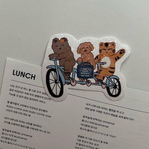 BooSeokSoon BSS Lunch Delivery Service Sticker