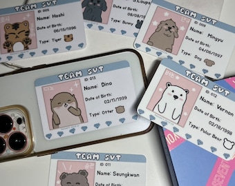 Seventeen Blushteen ID Cards