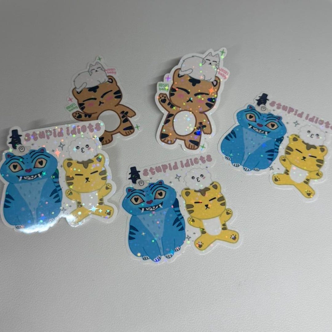 Seventeen Hoshi Woozi Stickers - Etsy