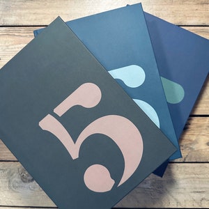 Five Year Journal - with Color Options