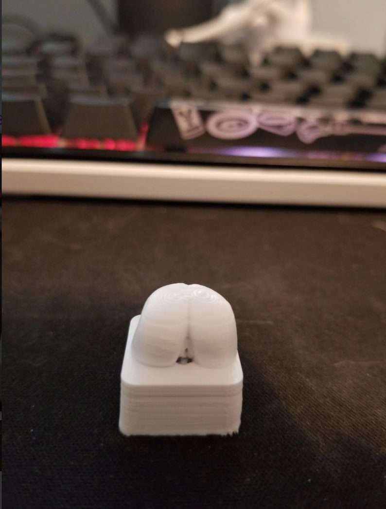 Butt Keycap 3d Print 3D print File image 3