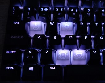Valorant Brimstone Keycaps Cherry MX Mechanical Keyboards