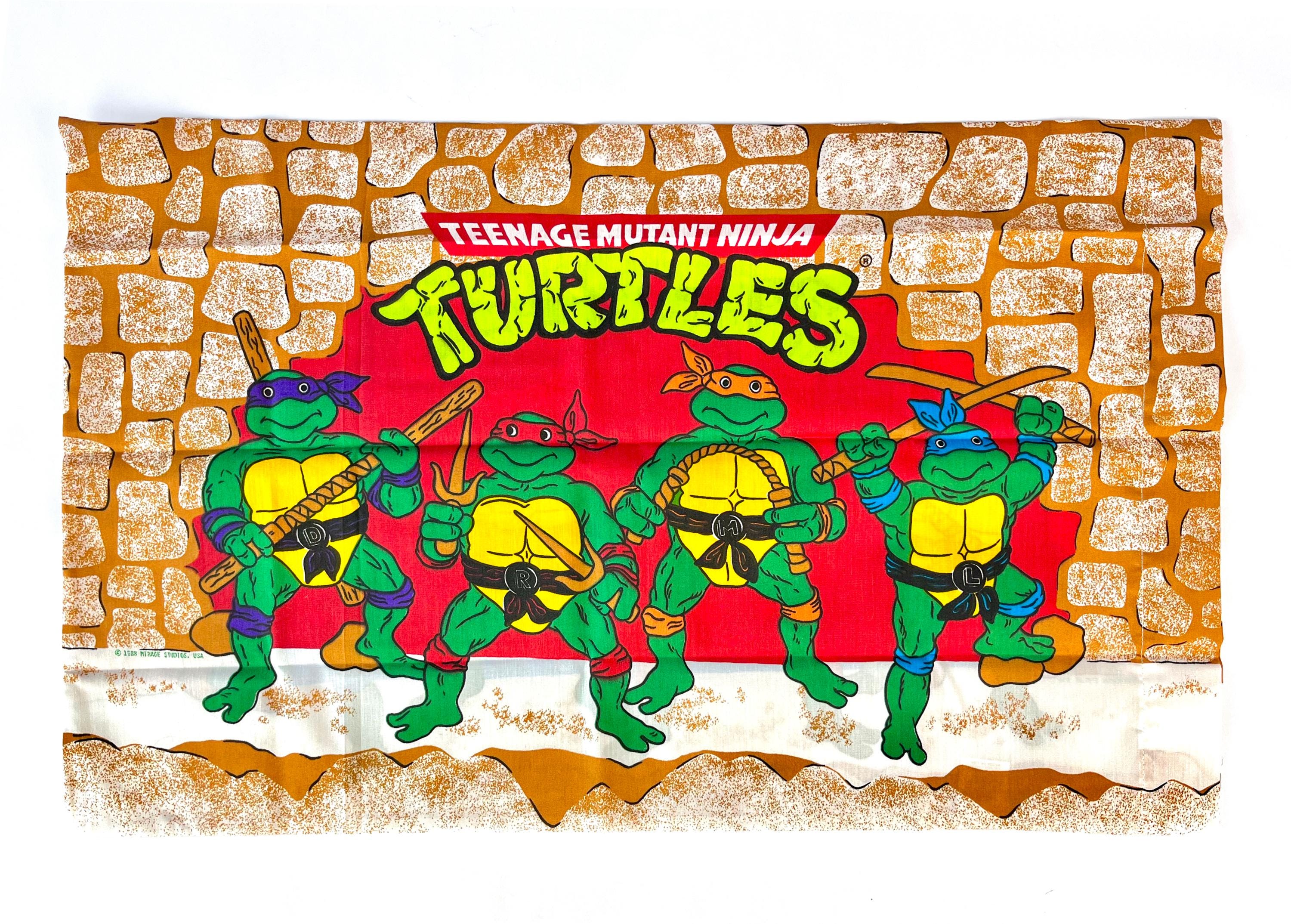 1980s Ninja Turtle Bedding - Etsy