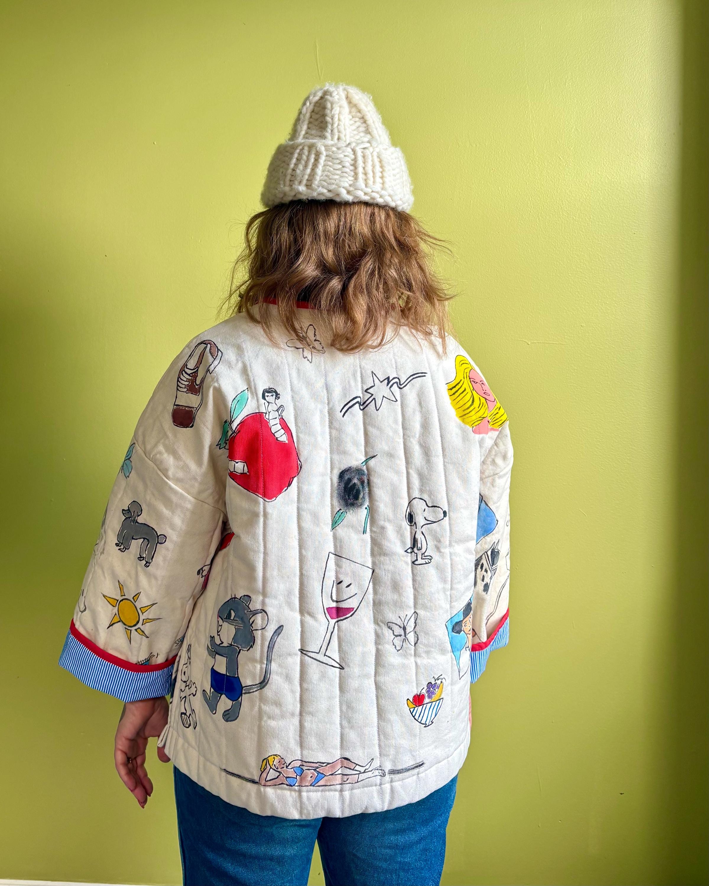 Boxy Jacket Pattern Quilted Jacket Sewing Pattern | Boxy Pullover, Size 4-24 (PDF Pattern ...