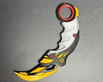 Valorant Champions karambit 1:1 Size Perfect Valorant players Gift