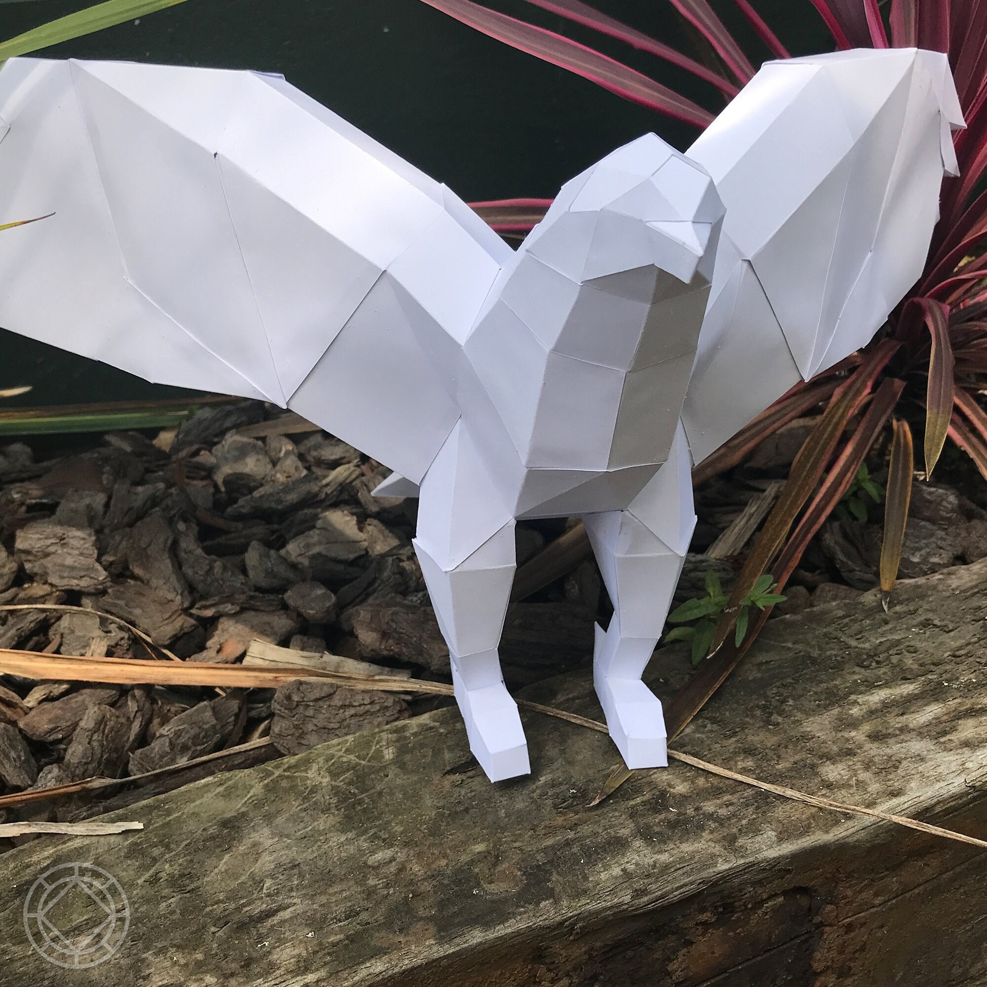 DIY PAPERCRAFT hawk, origami gift, PDF template, low poly, 3D sculpture,  decoration bird -  Portugal