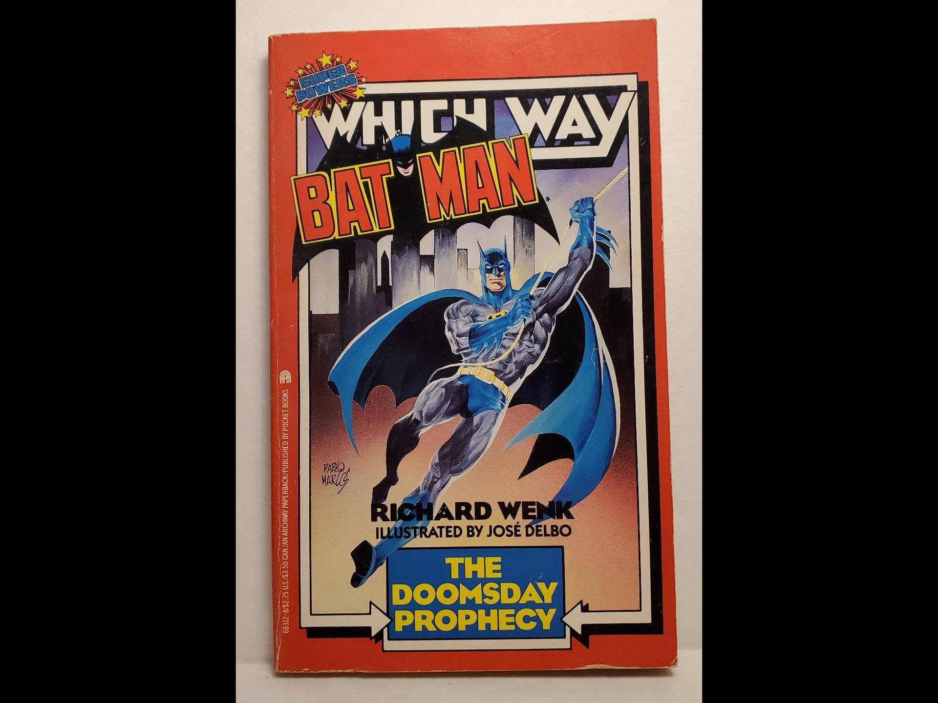 BATMAN Which Way Books the Doomsday Prophecy - Etsy