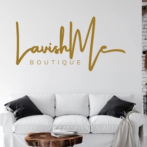Wall Decal Wall Logo Personalized XXL