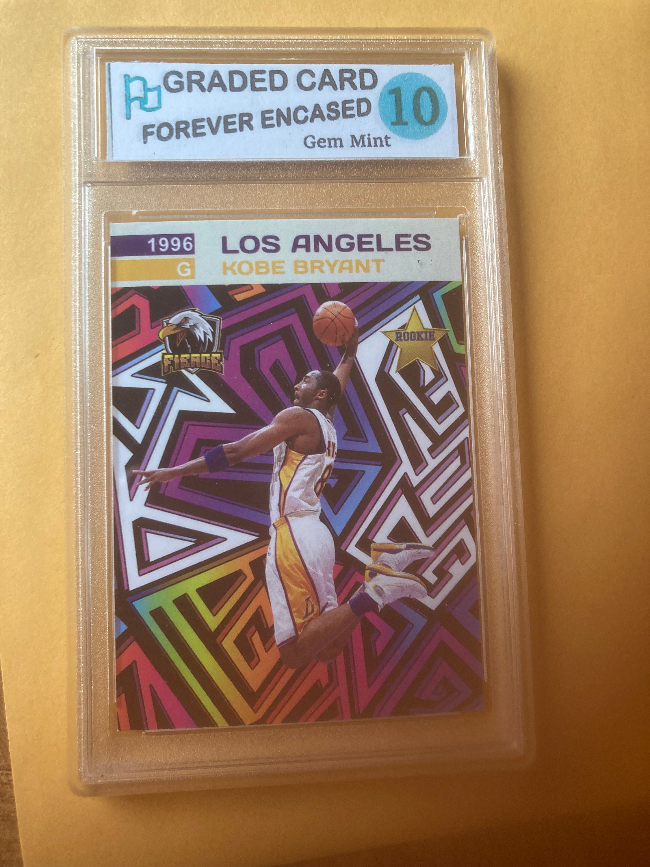 pacific collection kobe bryant rookie card