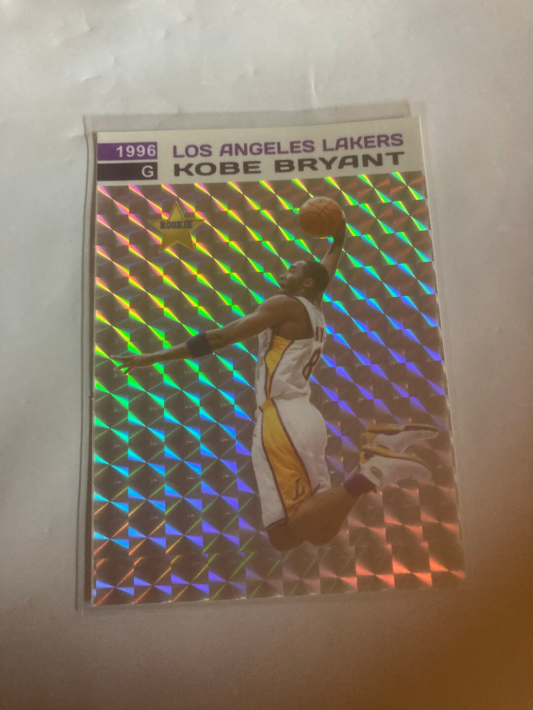 pacific collection kobe bryant rookie card
