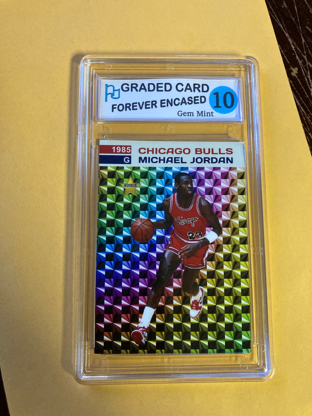 how much does a michael jordan rookie card go for