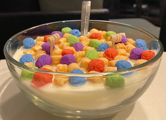 Captain Crunch Cereal Bowl Candle