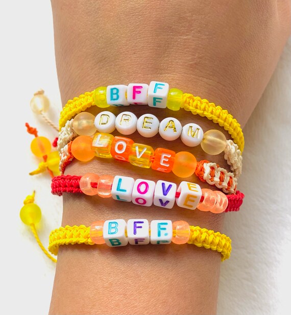 Custom Thread Bracelets. Etsy Ireland