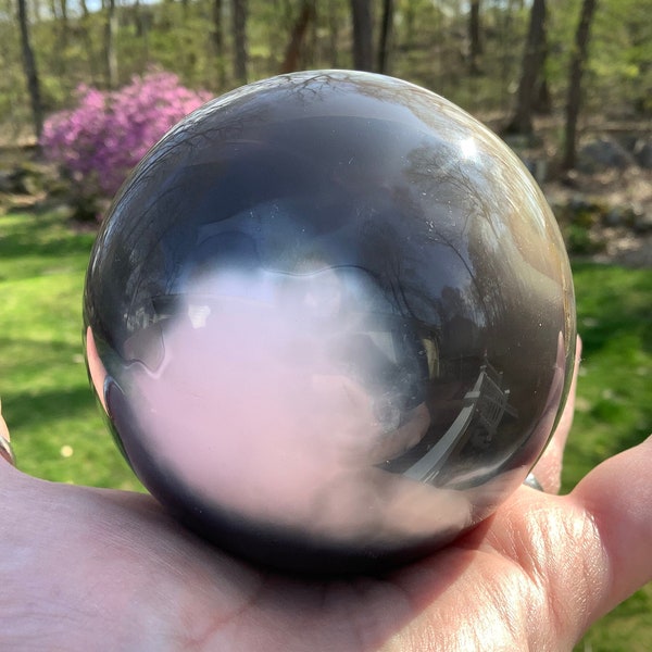 Fantastic Orca Agate Polished Sphere, Beautiful Colors and Patterns