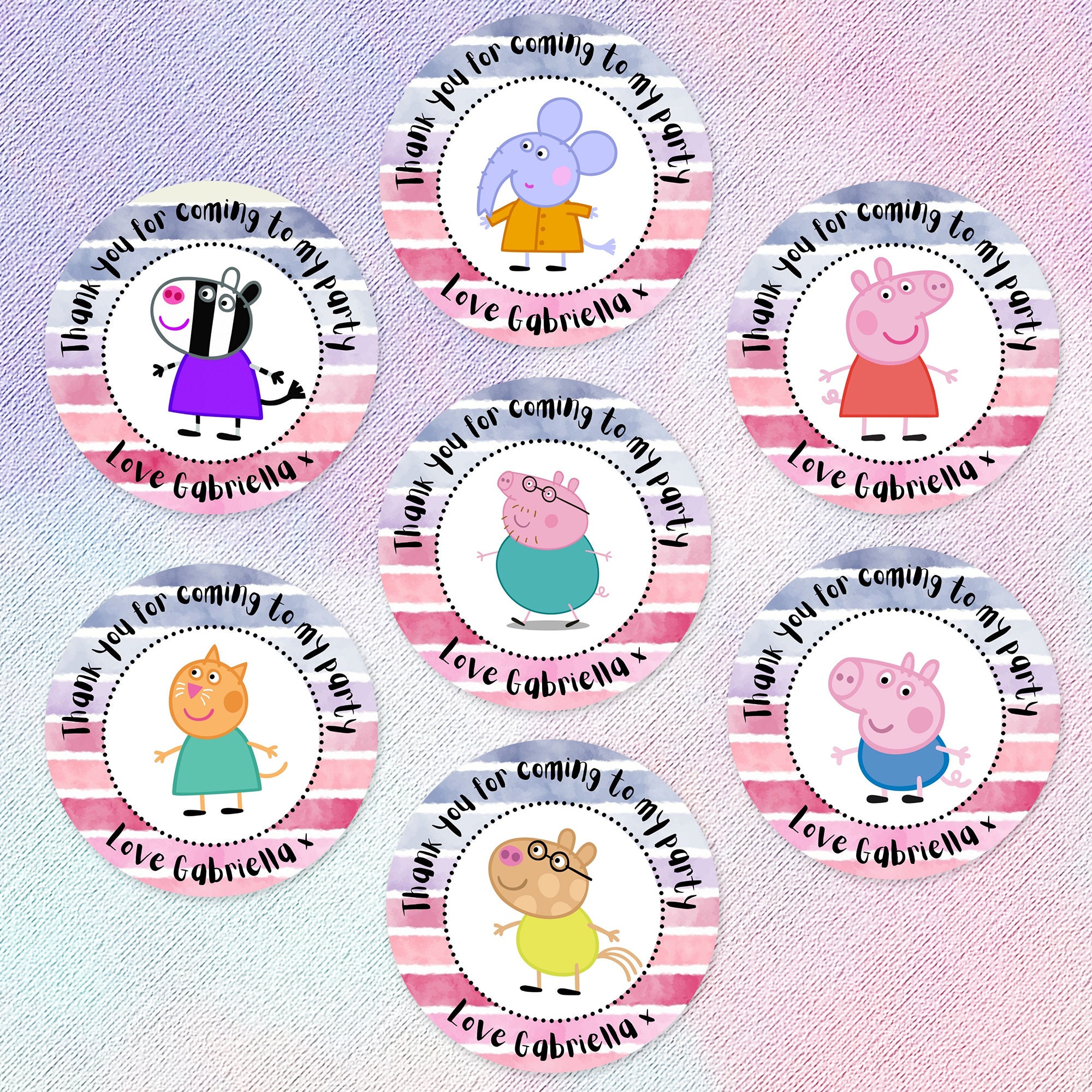 Stickers PEPPA PIG (10x19)
