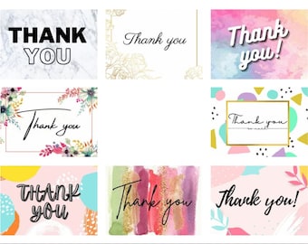 1-100 Pack of Thank You For Supporting My Small Business Cards A6 with Envelopes 1-100 Pack of Thank You For Supporting My Small Business Cards A6 with Envelopes