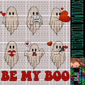 Be my boo, valentine, ghost, png file, tshirt design, digital download
