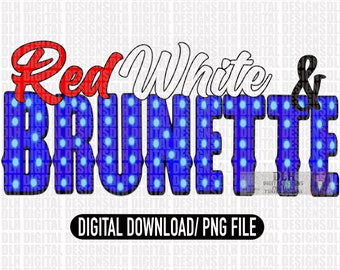 Rosso bianco e bruno / png file / download digitale