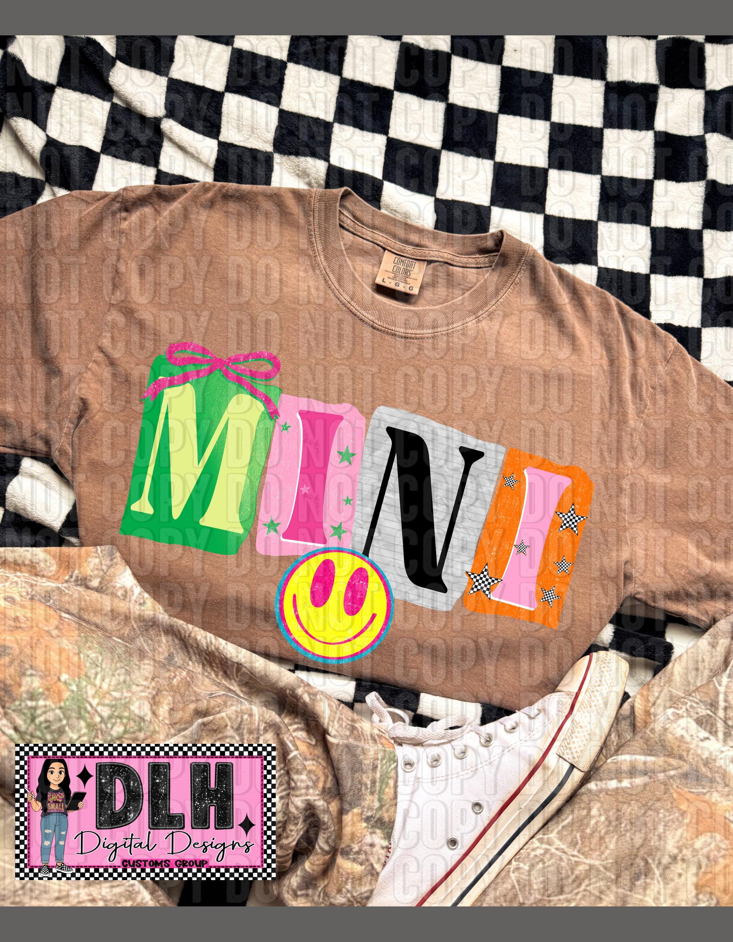 Mama,mini, Ransom Letters Png Files, Tshirt Designs, Bundle - Etsy