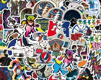 Grateful Dead Stickers | Random Sticker Pack