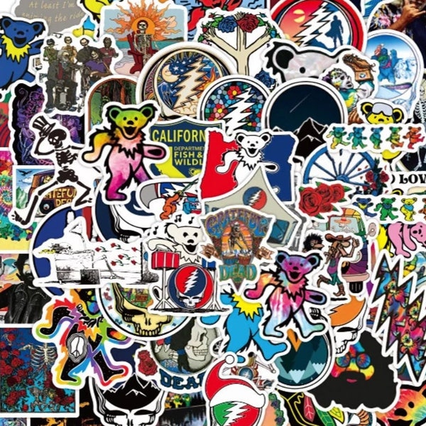 Grateful Dead Stickers | Random Sticker Pack