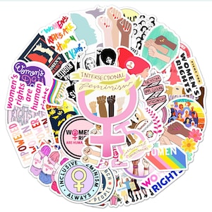 Frauenrechte Sticker | Zufällige Sticker Packung