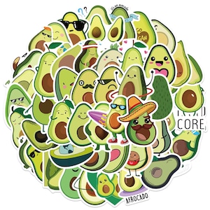 Avocado Cute Stickers | Random Sticker Pack
