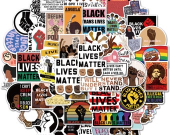 Black Lives Matter Stickers | Random Sticker Pack