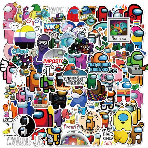 Among Us Sticker Etsy