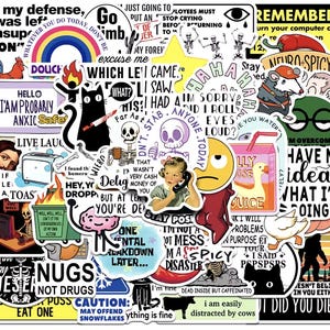Snarky Meme Stickers | Random Sticker Pack