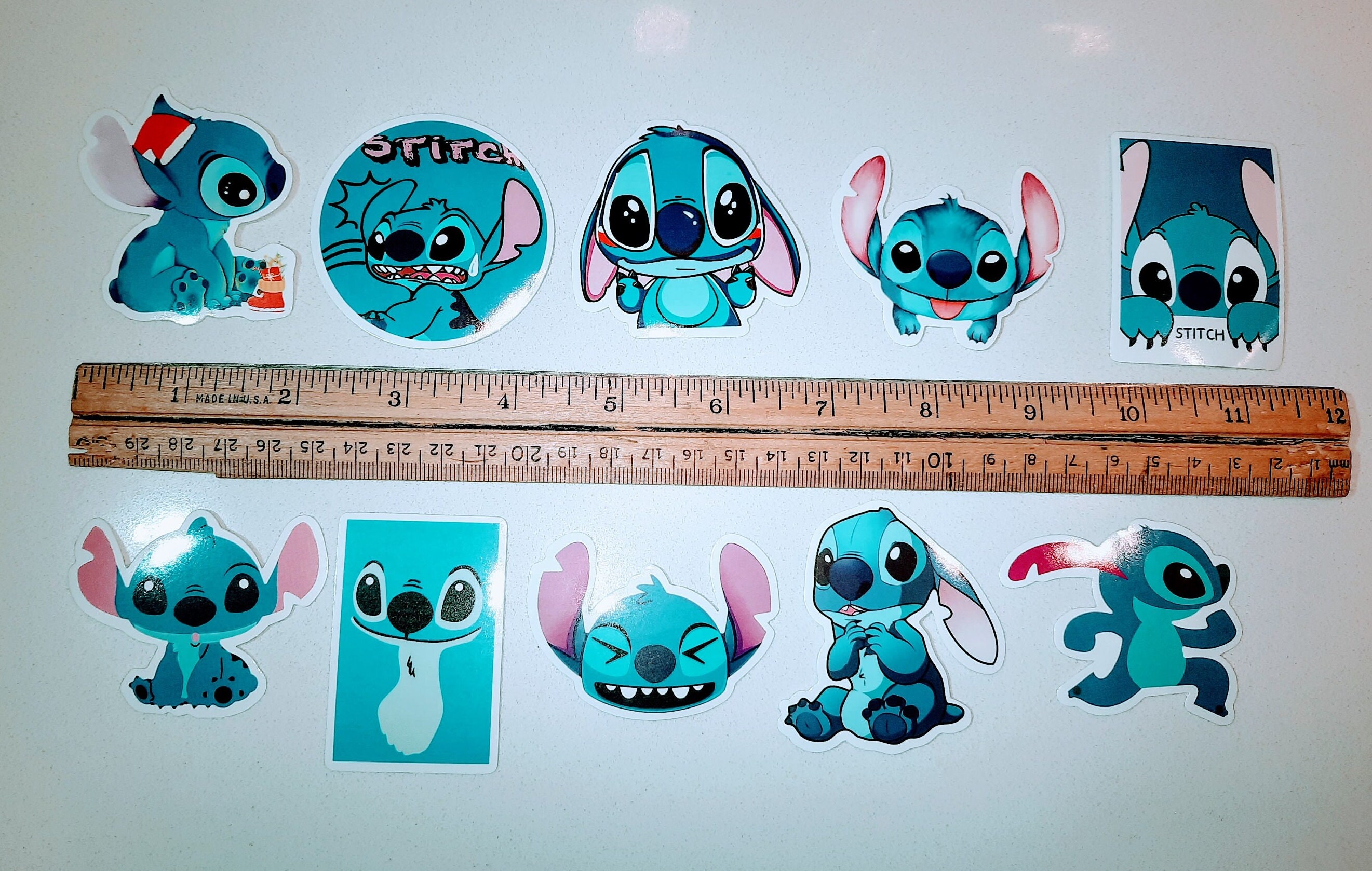 Lilo & Stitch Stitch Character Set of 35 Mini Assorted Stickers