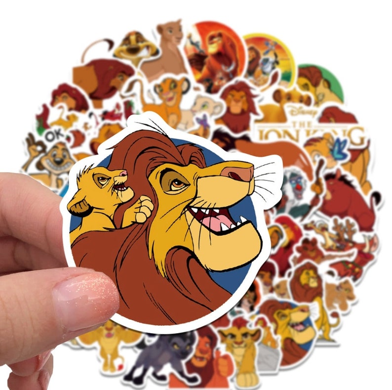 Lion King Stickers Random Sticker Pack Etsy