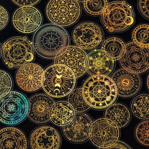 Gouden Holografische Stickers | Willekeurig stickerpakket