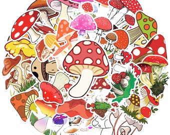 Mushroom Stickers | Random Sticker Pack