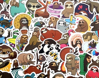 Sloth Cute Stickers | Random Sticker Pack
