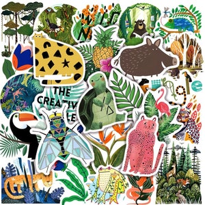 Dschungel Tier Sticker | Zufälliges Sticker-Paket