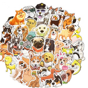Funny Dog Stickers | Random Sticker Pack