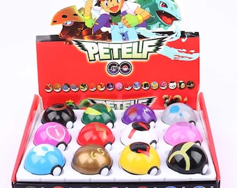 Ainvliya Poke ball Bälle zum Werfen Mädchen oder Kindergeburtstagsgeschenke für Pokemon Ab_ra Poké ball Mini Figurines für Jungen Pokeballs mit Figur Ainvliya Poke ball Bälle zum Werfen Mädchen oder Kindergeburtstagsgeschenke für Pokemon Ab_ra Poké ball Mini Figurines für Jungen Pokeballs mit Figur
