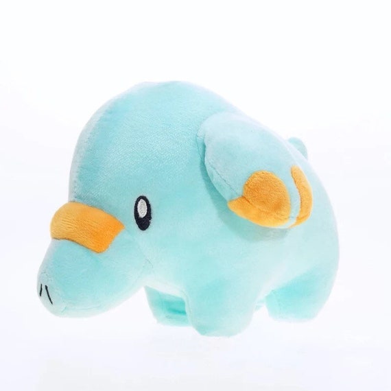 Small Pokemon Phanpy Blue Elephant Kawaii Cute Plush Toys Doll Etsy
