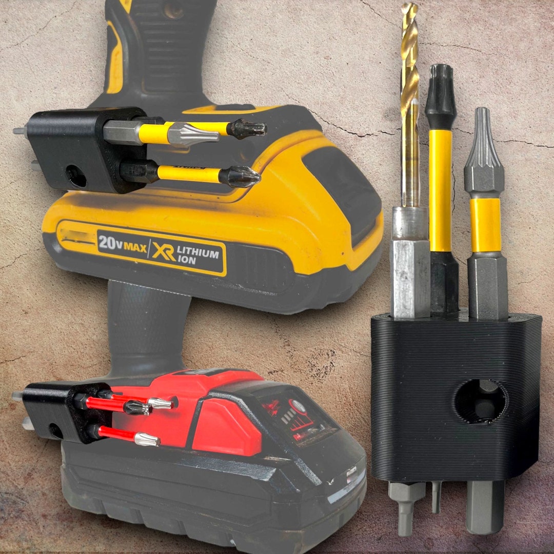 BT//FX Drill Bit Holder - Universal Bit Holder, Cordless Tools, Impact ...