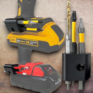 Magnetic Bit Holder for Dewalt Drill Impact Driver Compatible With 10.8v 14.4v 18v XR Drill Bit Organizer Accessory Etsy