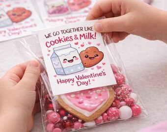 Valentine Tags | Classmate Valentines Printables | Digital Downlaod | Valentine Parties