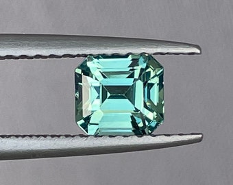 1.13 ct Green Natural Sapphire, Emerald Green gem, Teal Green Sapphire, Genuine Mined. Lowest Price on Natural Green Sapphire, Madagascar