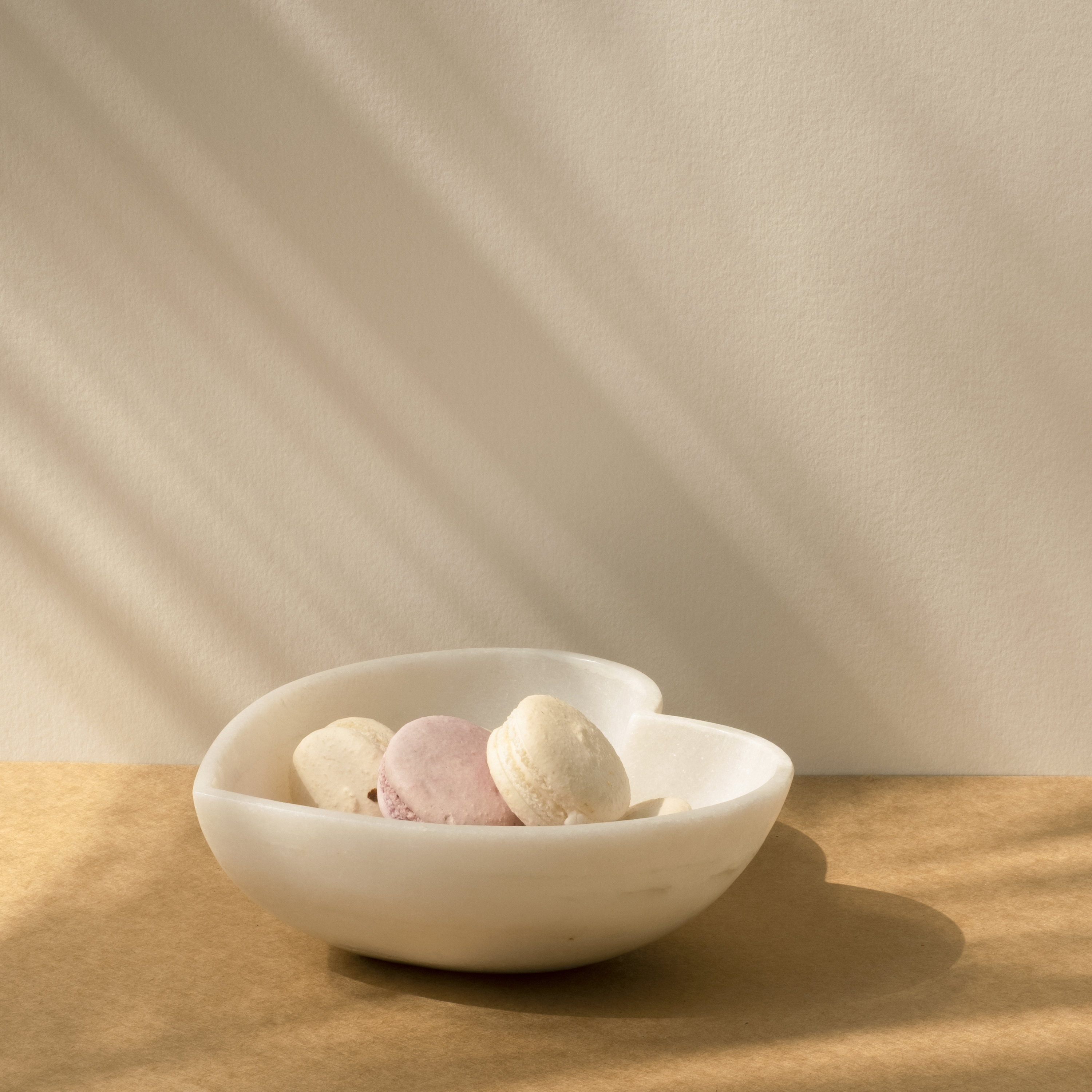 Bol en Marbre de Cœur, Bol, Décoration Intérieure, Cuisine et Salle à Manger, Cadeau Marbre, Pour No