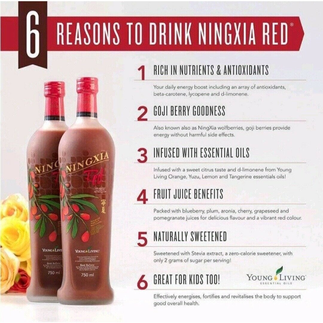 Young Living Ningxia Red 750ml/ Bottle - Etsy