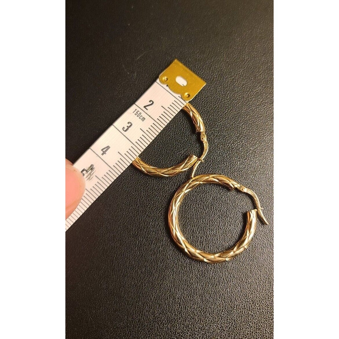 Real 18K Saudi Gold Hoop Earrings - Etsy Real 18K Saudi Gold Hoop Earrings - Etsy