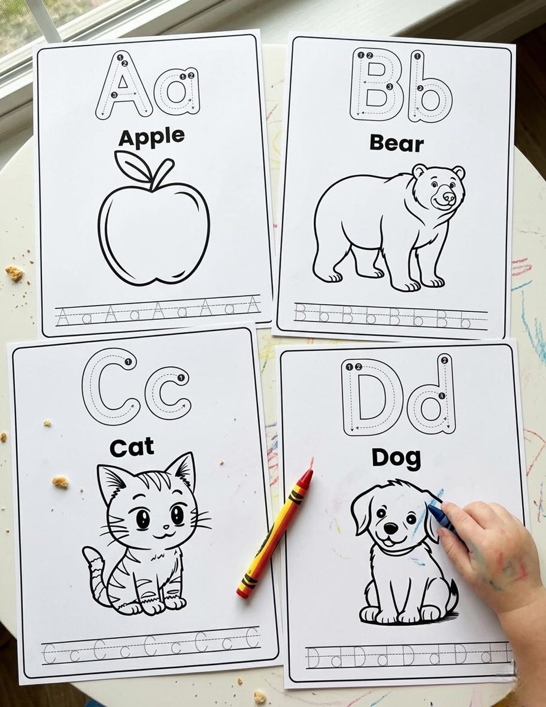 ABC Coloring Book | Alphabet Tracing & Coloring Activity for ...