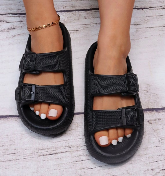 Chunky Birks Two Strapped Sandals Multiple Sizes and - Etsy