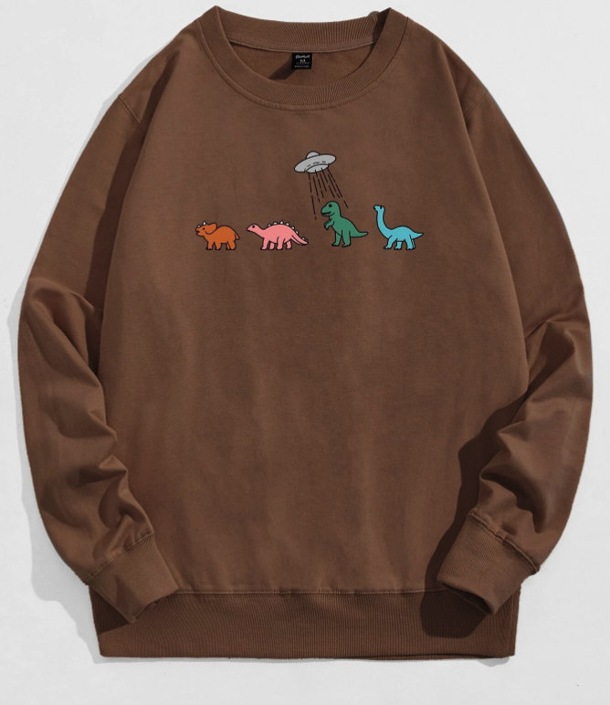 Vintage Dinosaur Dino Sweater MULTIPLE COLORS High Quality - Etsy